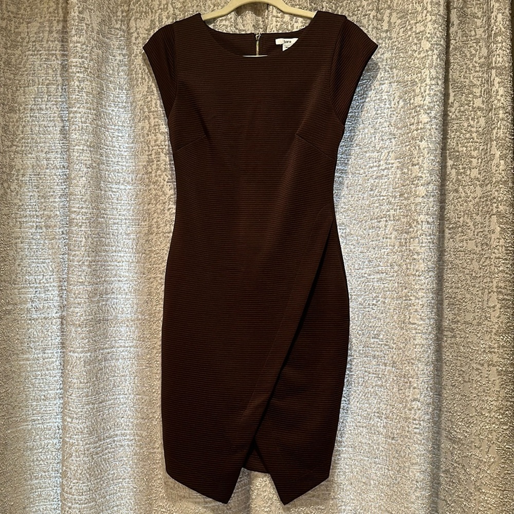 Brown color dress 👗